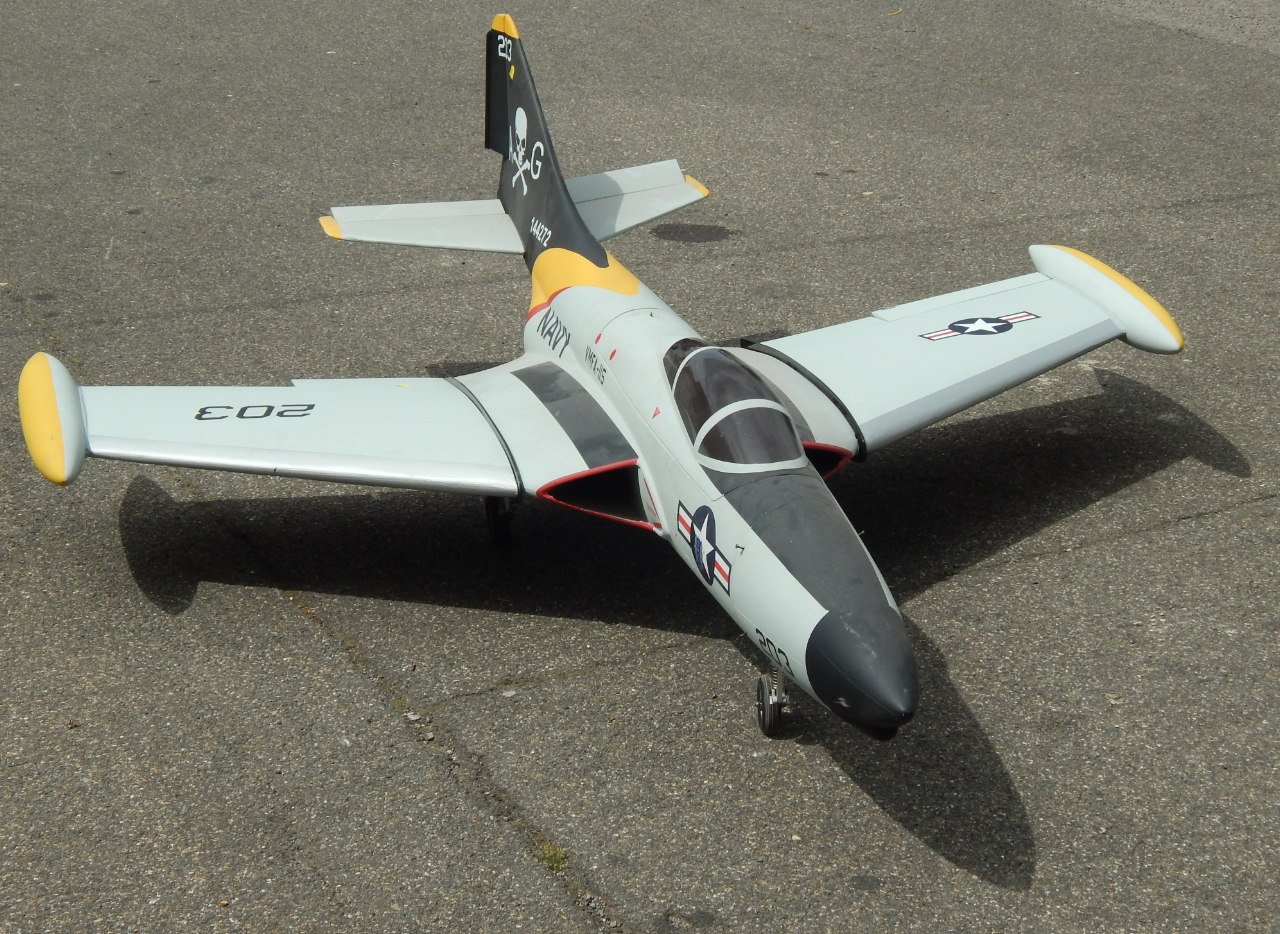 Appraisal: A YT International Remote controlled Pantera jet with VF- Jolly