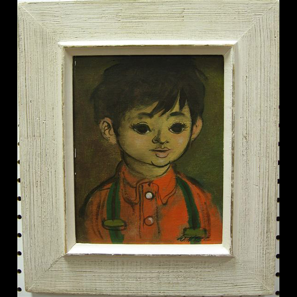 Appraisal: WILLIAM ARTHUR WINTER - CANADIAN BOY IN RED SHIRT OIL