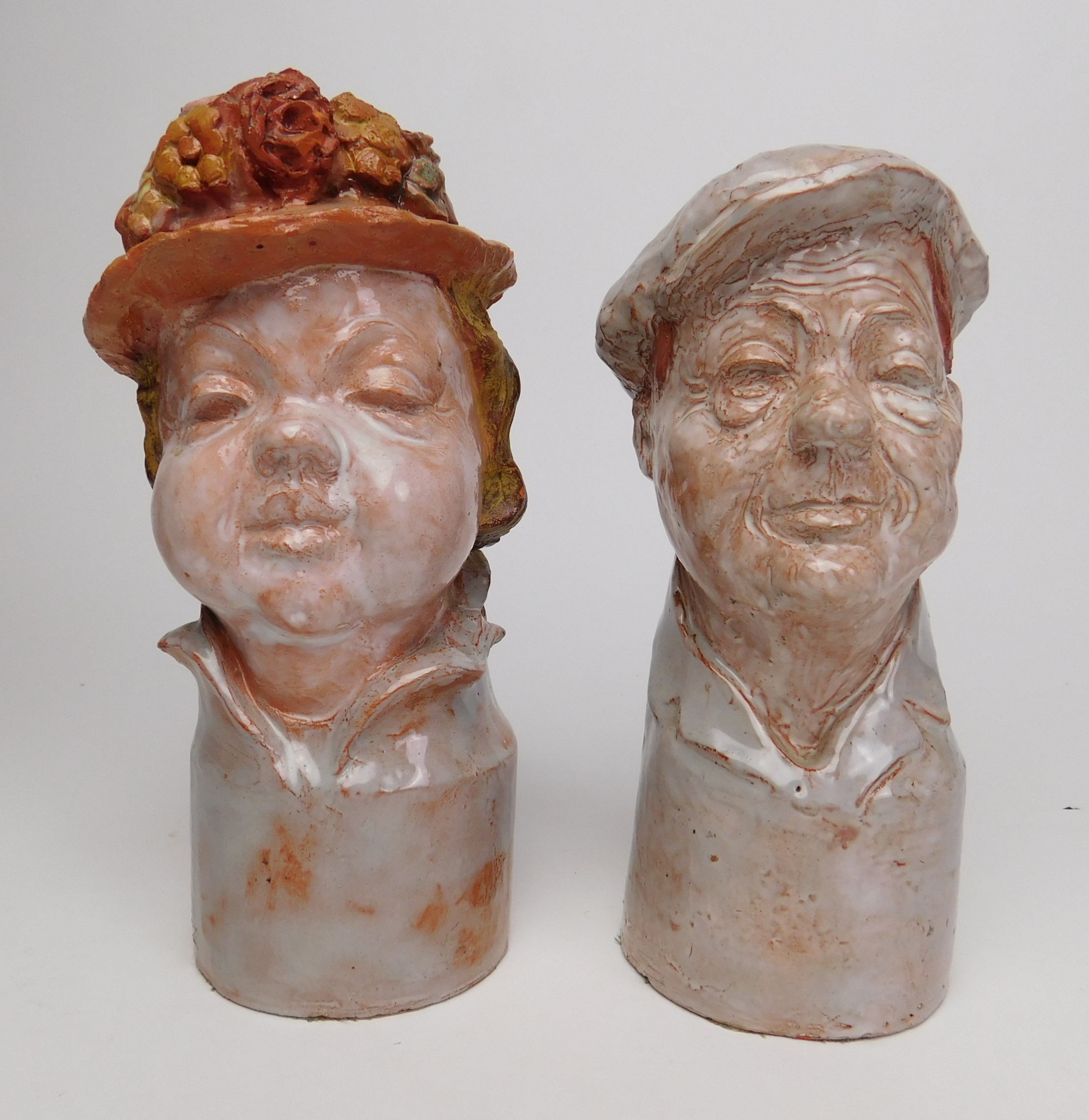 Appraisal: Walter Sinz American - ''Mr Swig'' and ''Mrs Burp''- pair