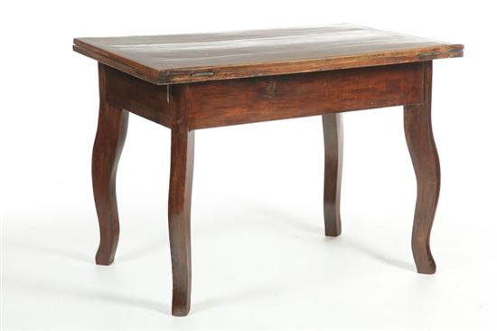 Appraisal: BAKER'S TABLE Czechoslovakia late th century pine and walnut Hinged