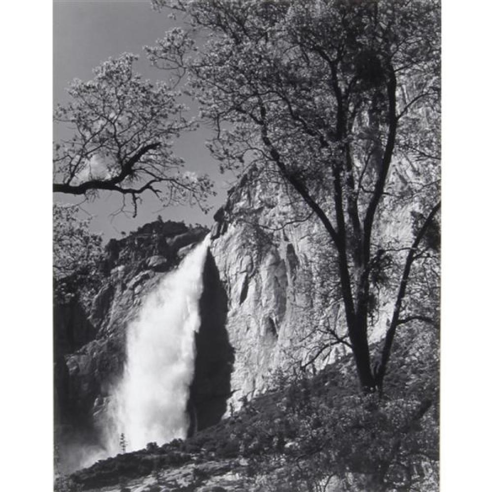 Appraisal: ANSEL ADAMS AMERICAN - YOSEMITE FALLS SPRING YOSEMITE NATIONAL PARK