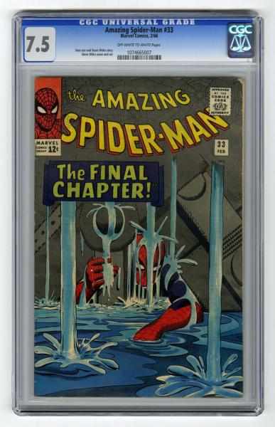 Appraisal: Amazing Spider-Man CGC Marvel Comics Click for full description