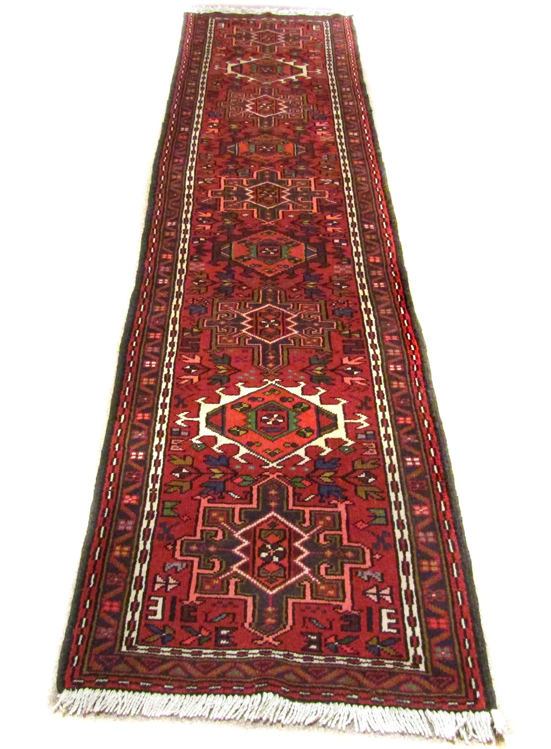 Appraisal: PERSIAN KARAJA RUNNER ' x '