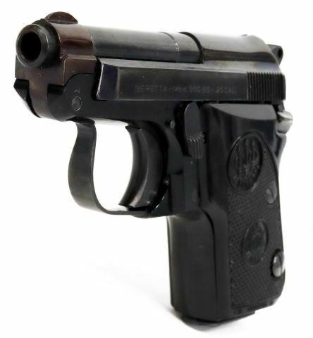 Appraisal: Beretta Model BS tip up barrel pistol ACP caliber seven