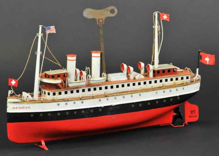 Appraisal: MARKLIN ''GEN VE'' OCEAN LINER Germany c former Forbes Collection