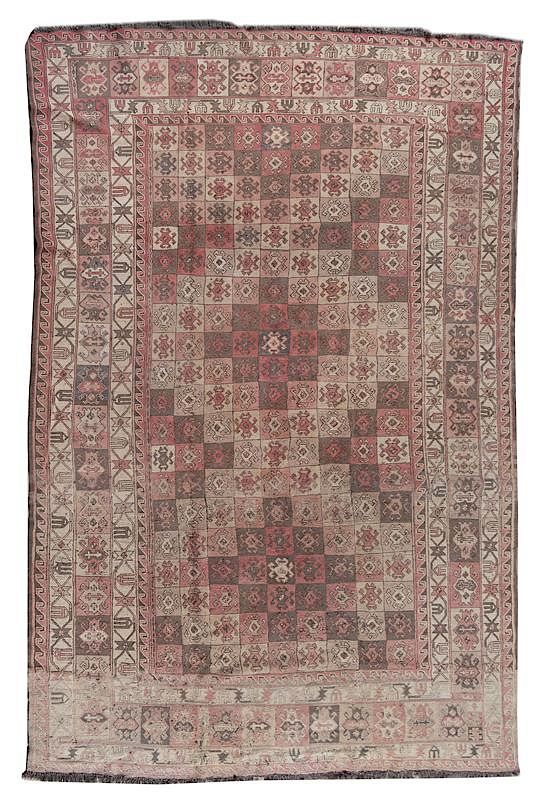 Appraisal: A Soumak Kilim Wool Rug feet inches x feet inches