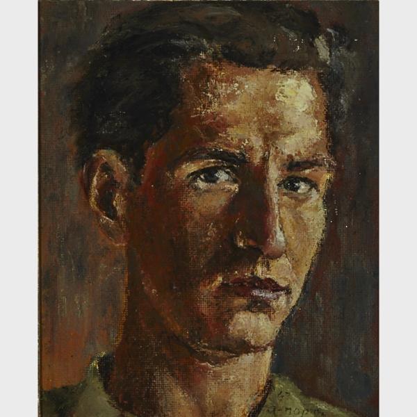 Appraisal: Andre Sologoub - PORTRAIT OF A MAN Ukrainian Oil on