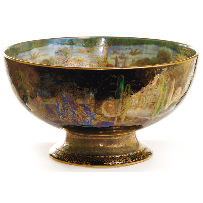 Appraisal: Wedgwood Daisy Makeig-Jones punch bowl for Wedgwood Fairyland Luster poplar