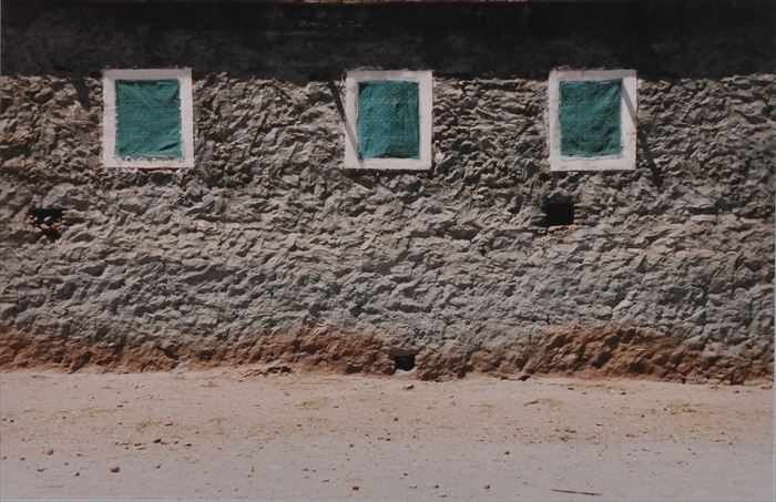 Appraisal: SEAN SCULLY b ATLAS WALLS Cibachrome print x in signed