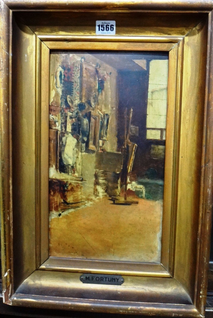 Appraisal: Mariano Fortuny y Carbo - The Artist's Shop now the