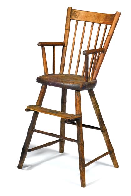 Appraisal: Windsor child's high chairfirst half th century