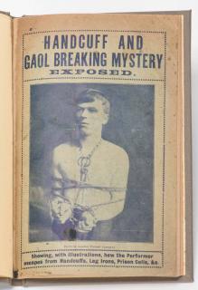 Appraisal: Houdini Imitator Selby W Handcuff and Gaol Breaking Mystery Exposed