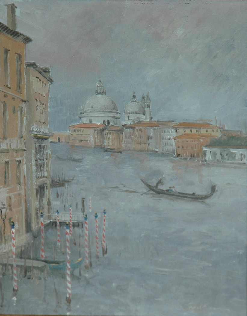 Appraisal: Paul James Gunn British b i Santa Maria della Salute