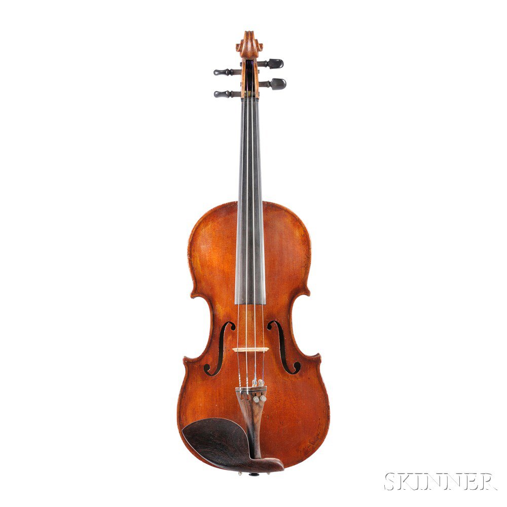 Appraisal: Modern Czech Violin labeled MODELED AFTER ANTONIUS STRADIVARIUS length of