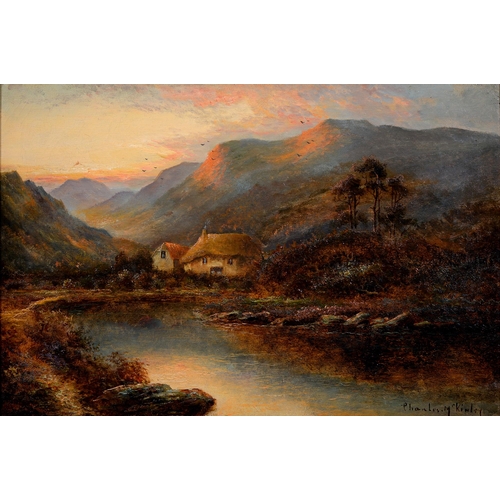 Appraisal: Charles McKinley th early th c - Morning Evening a