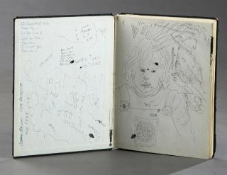 Appraisal: Noel Rockmore - and Jake Calico Sketchbook c with numerous