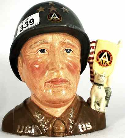 Appraisal: Royal Doulton Large Character Jug Generals Collection General Patton D