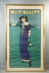 Appraisal: FRENCH BROADSIDE ART POSTER - Color Litho Life-Sized Portrait of