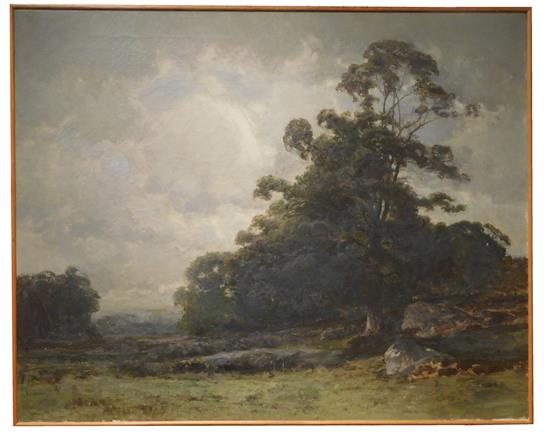 Appraisal: Eugene L Smyth American - Painting of Trees oil on