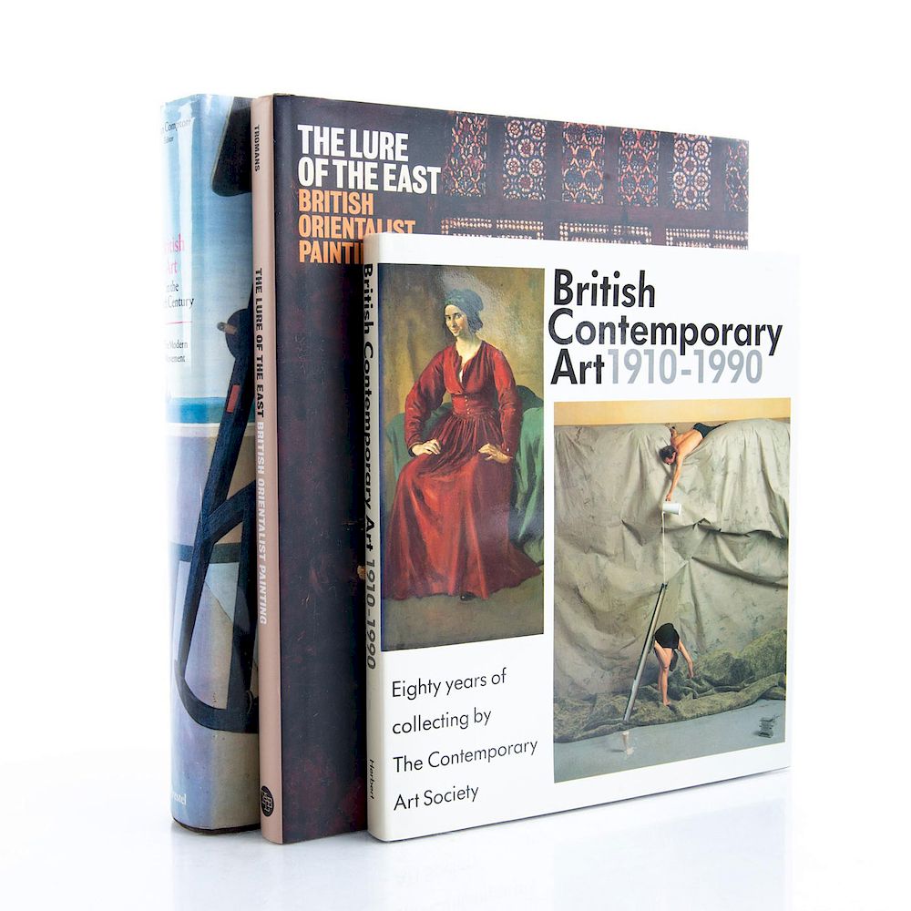 Appraisal: SET OF THREE BOOKS BRITISH ART MOVEMENT Explores the work