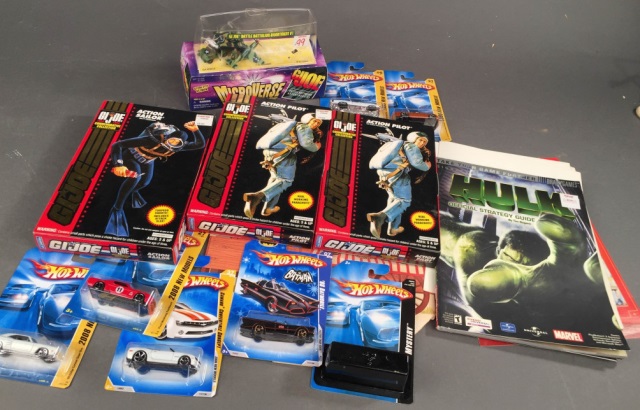 Appraisal: Tub of Assorted G I Joe Hot Wheels Toys