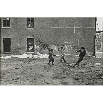 Appraisal: Helen Levitt American - Untitled Boys with Branches N Y