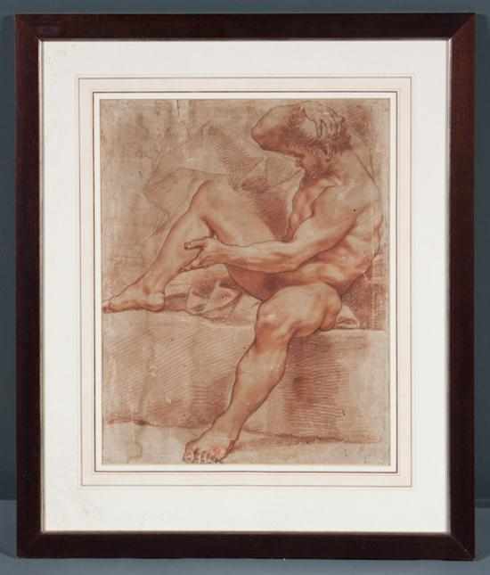 Appraisal: Circle of Annibale Carracci th century Study of a Man