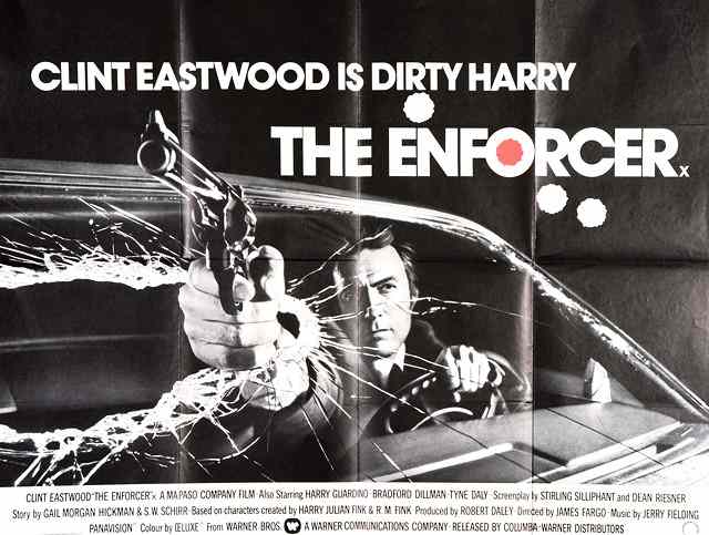 Appraisal: THE ENFORCER Warner Brothers crime starring Clint Eastwood British quad