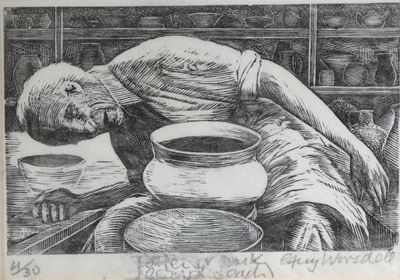 Appraisal: A collection of etchings by Guy Worsdell mainly still life