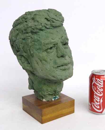 Appraisal: Bust of J F K '' Ht