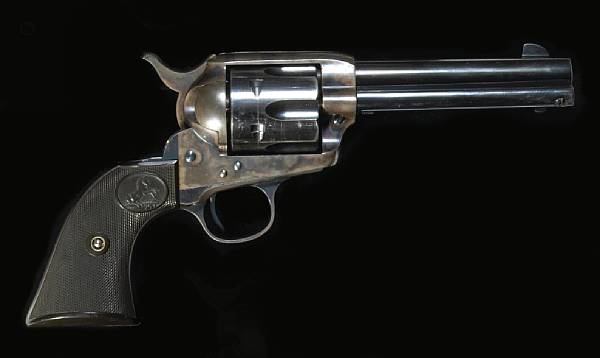 Appraisal: A Colt single action army revolver Serial no for W