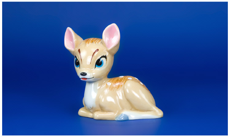 Appraisal: Wade Figure Disney Blow-Ups - Bambi Wade Black Transfer Marks