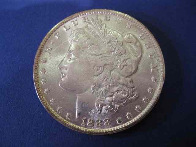 Appraisal: U S Morgan Silver Dollar uncirculated