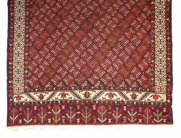 Appraisal: A Turkoman rug size approximately ft in x ft in