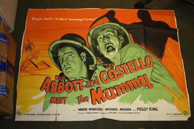 Appraisal: ABBOTT AND COSTELLO MEET THE MUMMY Universal International comedy British