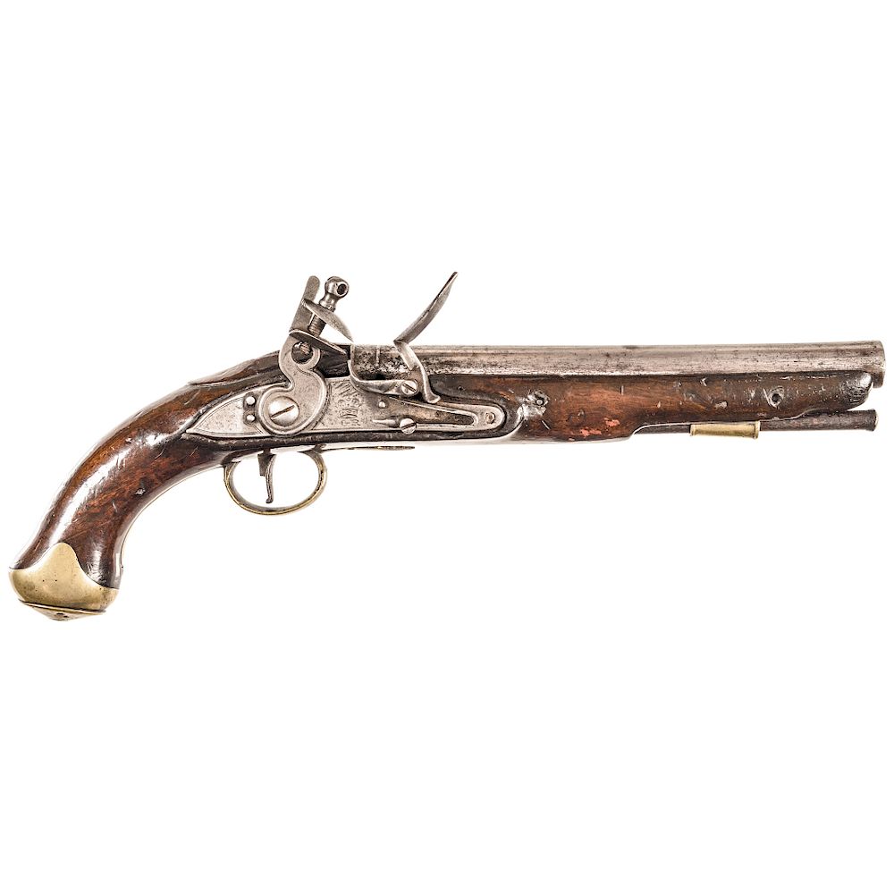 Appraisal: c - British Regiment Light Dragoon Pattern Flintlock Pistol Guns