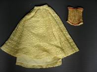 Appraisal: VICTORIAN LACE SKIRT WITH CORSET This is a wonderful set