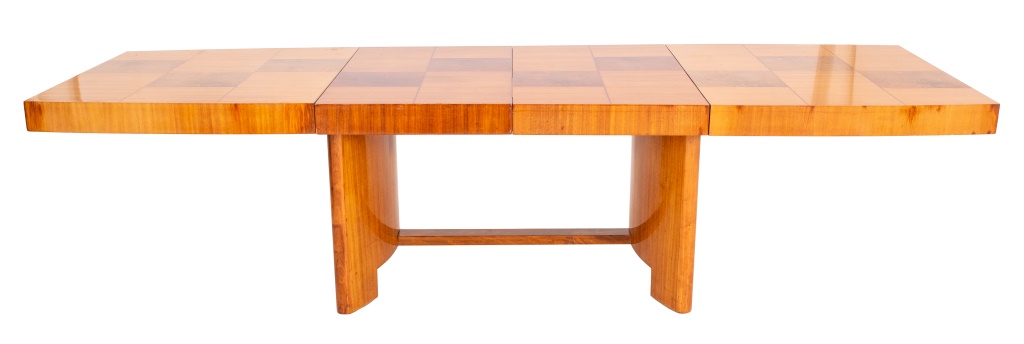 Appraisal: GILBERT ROHDE HERMAN MILLER ART DECO DINING TABLE Gilbert Rohde