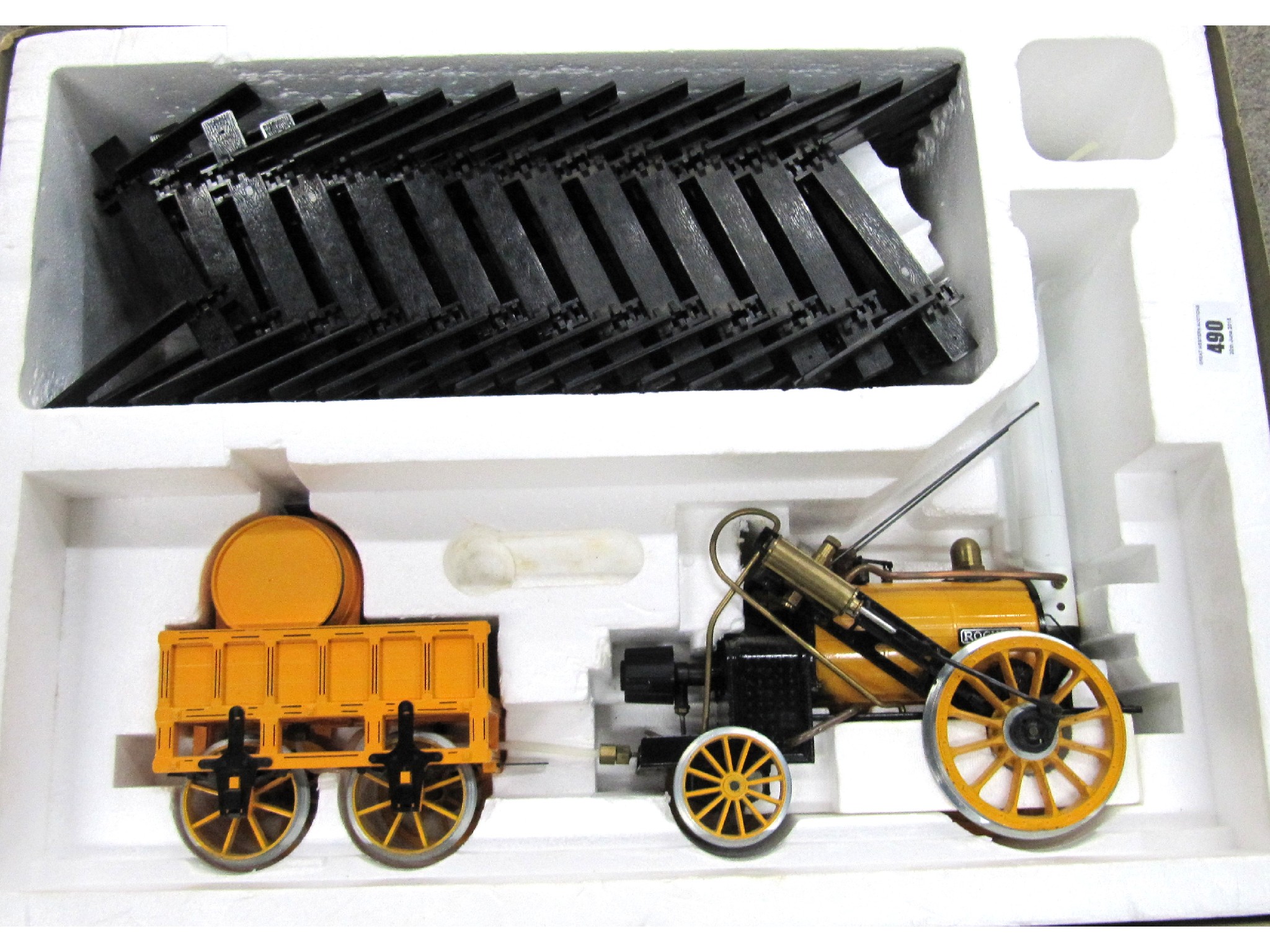 Appraisal: A lot comprising three Hornby models of Stephenson's rocket in