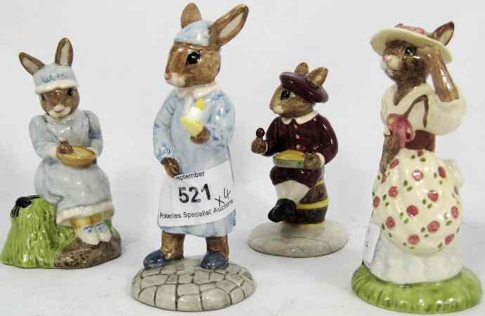 Appraisal: Royal Doulton Bunnykins Wee Willie Winkie DB Little Bo Peep