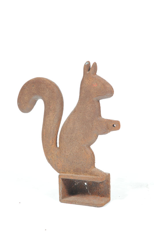 Appraisal: SQUIRREL WINDMILL WEIGHT Made by the Elgin Wind Power and