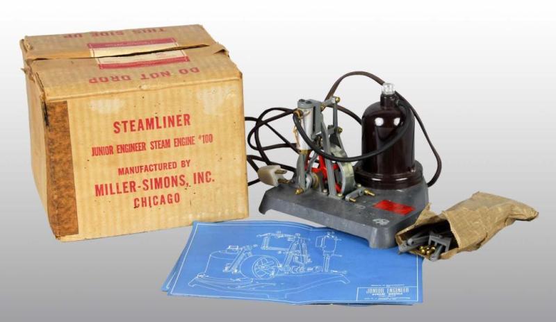 Appraisal: Steamliner Junior Engineer No Steam Toy Description Miller-Simons of Chicago