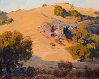 Appraisal: Hanson Puthuff - Tawny Slopesoil on canvas inchessigned lower right