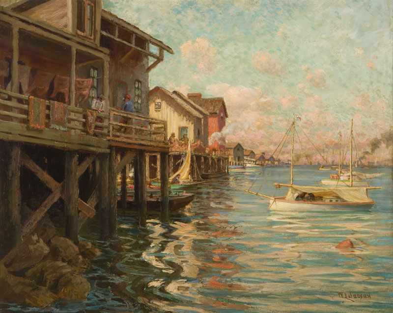 Appraisal: William Lees Judson - Los Angeles CA Old San Pedro