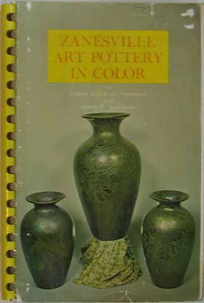 Appraisal: Five Books on Art Pottery ''Zanesville Art Pottery in Color''