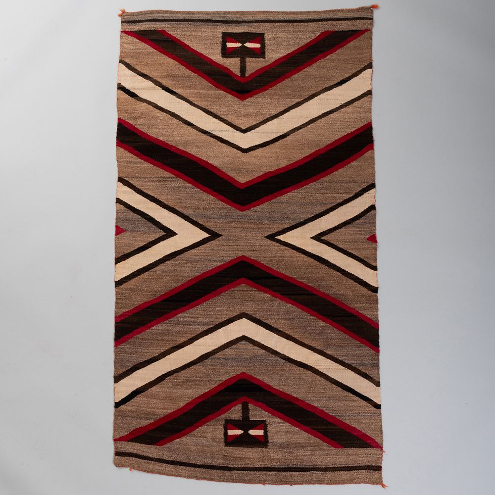 Appraisal: Navajo Ganado Woven Fragment ft in x in Dimension Condition