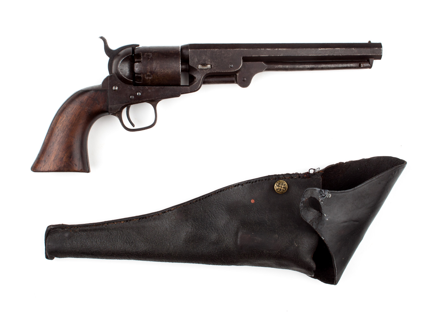 Appraisal: Firearm Confederate use Colt th Model Navy revolver serial manufactured