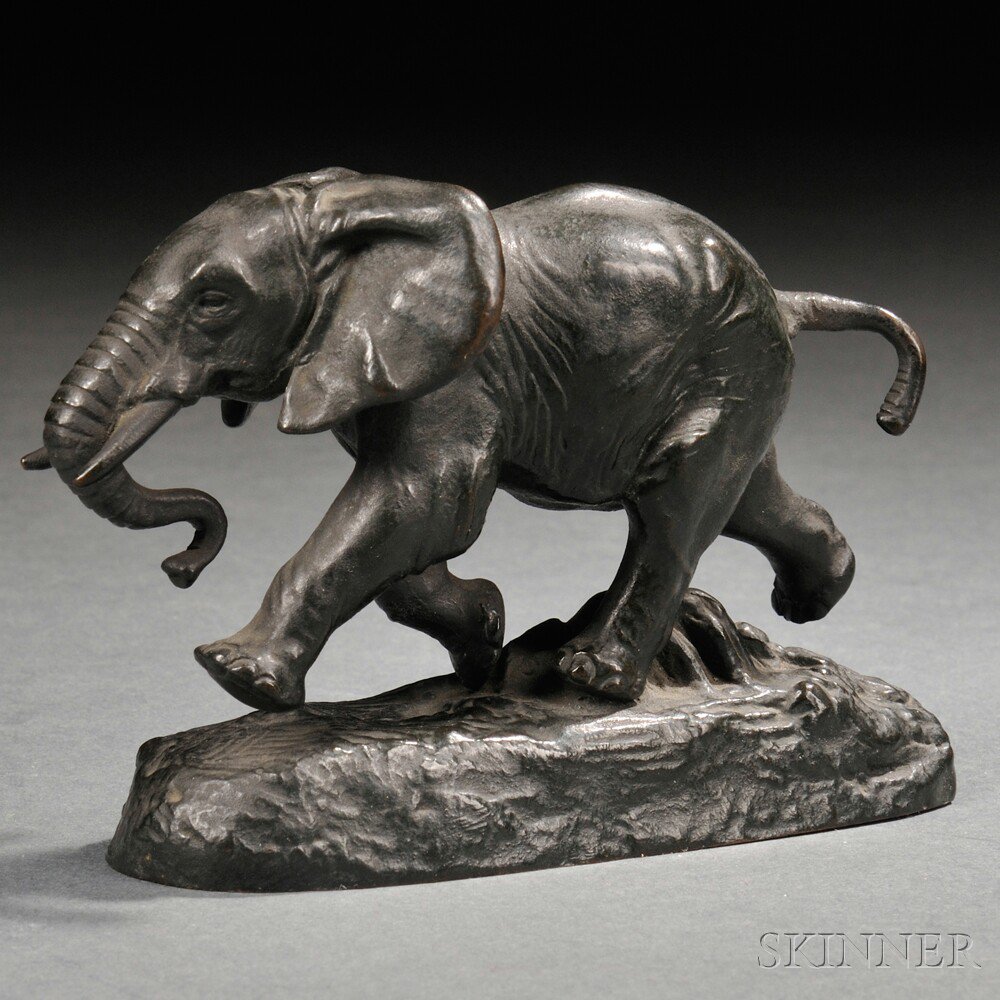 Appraisal: After Antoine-Louis Barye French - El phant du S n