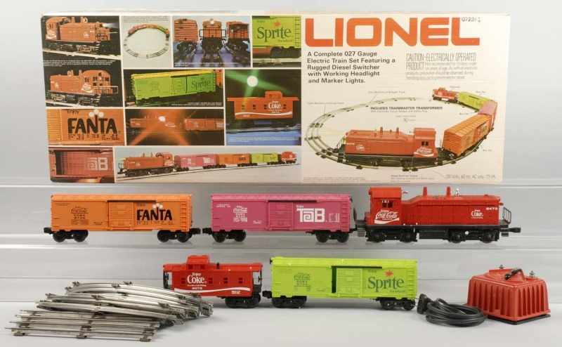 Appraisal: Complete Coca-Cola Lionel Train Set with Box Description s Appears