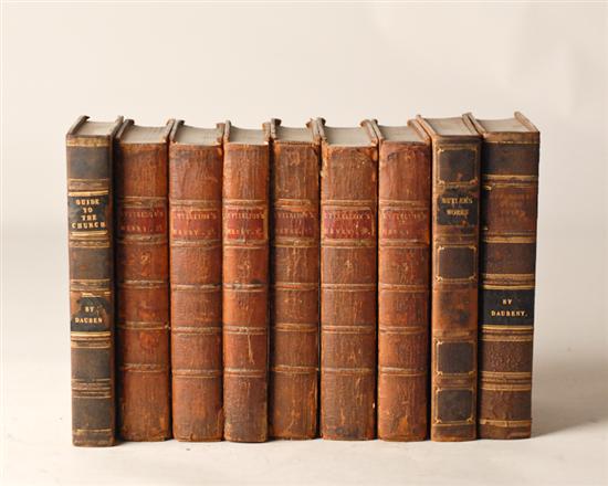 Appraisal: Nine Leatherbound Books vols George Lord Lyttelton The History of